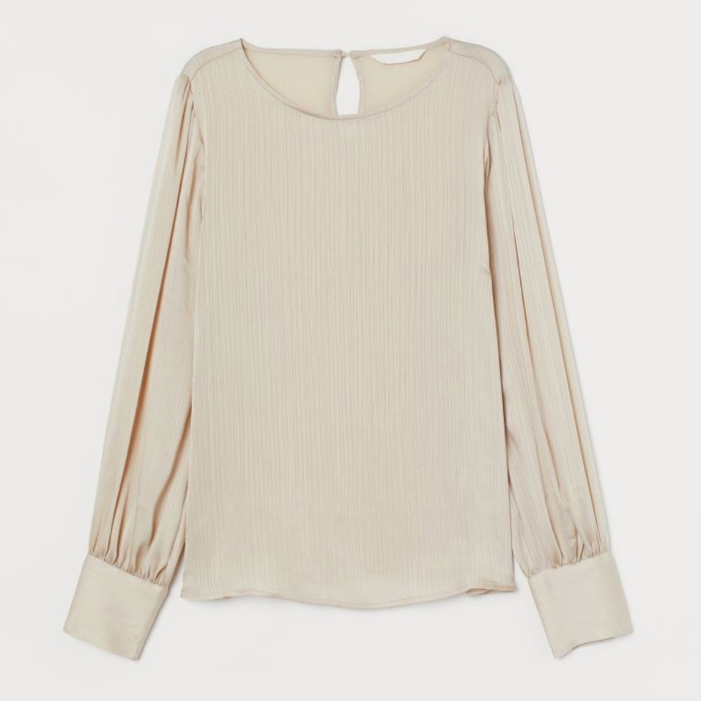 H&M Crinkle Blouse